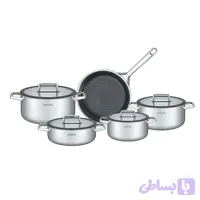 سرویس قابلمه کف لیزری 9تکه عرشیا مدلSS050-3543
