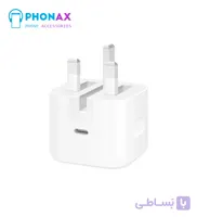 شارژر اورجینال   (با تایید دستگاه JC) 40W اپل (12پین) مدل B/A با 3 ماه گارانتی