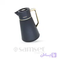 فلاسک یک لیتری مشکی سام ست