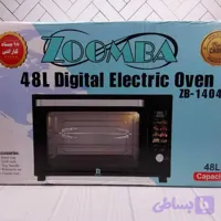 توستر 48 لیتر ZB-1404 مشکی زومبا با گارانتی ۱۸ماهه