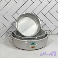 سرویس 3 تابه کاسیو دو دسته فلزی زومبا