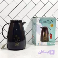فلاسک نیم لیتر پلاستیکی شیشه صورتی آلیس زومبا