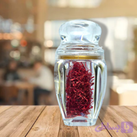 زعفران نگین طبیعی خشک - دو گرمی