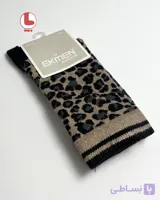 جوراب زنانه اکمن EKMEN طرح پلنگی leopard