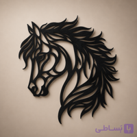 تابلو دکوراتیو چوبی مدل Horison