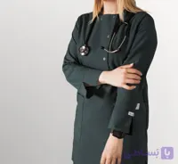 اسکراب ‌زنانه آستین سه ربع رنگ کاربنی