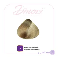 رنگ موی بدون آمونیاک بلوند خاکستری طلایی خیلی روشن شماره 9.31 سری بژ دینوری