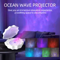 اسپیکر و چراغ‌خواب مدل صدف