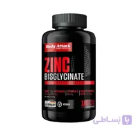 زینک بادی اتک 180عدد (BodyAttack Zink Bisglycinate)