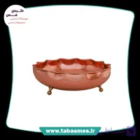 آجیل خوری 3پایه مسی مدل آفتابگردان
