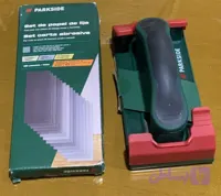 سنباده دستی و کاغذهای سنباده پارکساید (Parkside)