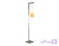آباژور ایستاده LED برند Livarno Home با رنگ نیکل مات است