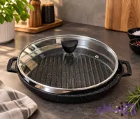 تابه گریل همراه با در