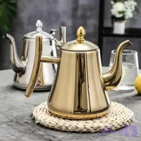 قوری عربی 2 لیتر طلایی