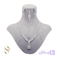 سرویس نقره زنجیره ای میکرو زنانه کد SilverSet-S007