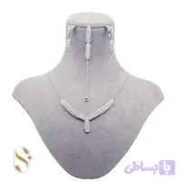 سرویس نقره زنجیره ای میکرو زنانه کد SilverSet-S005