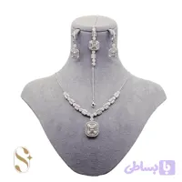 سرویس نقره زنجیره ای میکرو زنانه کد SilverSet-S003