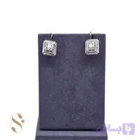 گوشواره نقره زنانه اویزی تراش کد SilverSet-G0047