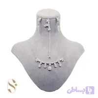 سرویس نقره زنجیره ای میکرو زنانه کد SilverSet-S0011