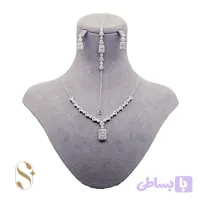 سرویس نقره زنجیره ای میکرو زنانه کد SilverSet-S002