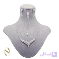 سرویس نقره زنجیره ای میکرو زنانه کد SilverSet-S009