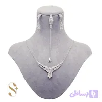 سرویس نقره زنجیره ای میکرو زنانه کد SilverSet-S0010