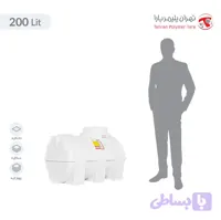 مخزن آب 200 لیتری عمودی تهران پلیمر یارا
