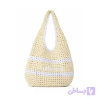 توت بگ حصیری لولولمون Cotton Crochet Shoulder Bag 7L