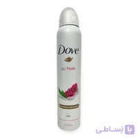 اسپری زیر بغل زنانه رایحه انار و چای سبز داو 200 میل
