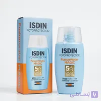 ضد آفتاب ایزدین Fusion Water بی‌رنگ SPF50 با جذب سریع