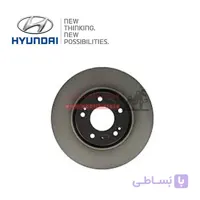 دیسک چرخ جلو سانتافه(2700CC) 517122B700