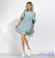 پیراهن ژاکاردپنبه طرح ۲