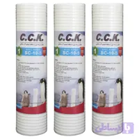 فیلتر دستگاه تصفیه کننده آب سی سی کا وزن سنگین بسته 3 عددی یک میکرون