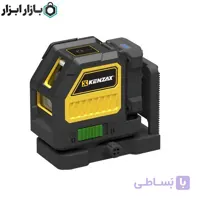 تراز لیزری دو خط شارژی (سبز) بهمراه سه پایه و کیف کنزاکس مدل 1144P
