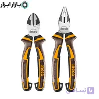ست دو عددی انبر دست 8 اینچ و سیم چین 7 اینچ اینکو مدل HKPS28216