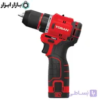 دریل پیچ گوشتی شارژی براشلس 12 ولت توسن مدل 9612BS