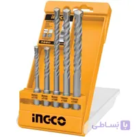 مجموعه 5 عددی مته چهار شیار اینکو مدل AKD2052