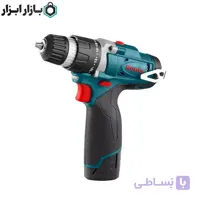 دریل پیچ گوشتی شارژی 12 ولت نیم تنه فلزی رونیکس مدل 8812