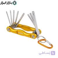 ست 8 پارچه آلن چاقویی ستاره ای کنزاکس مدل KTK-108