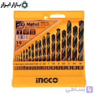 مجموعه 19 عددی مته کبالت اینکو مدل AKDB1195