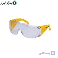 عینک ایمنی بغل کرکره سفید کنزاکس مدل 1760