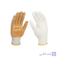 دستکش ایمنی خالدار اینکو مدل HGVK05