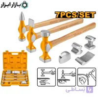 ست 7 پارچه ابزار صافکاری اینکو مدل HBAFH0711