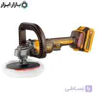 پولیشر شارژی + باتری 4 آمپر + کیف پارچه‌ای اینکو مدل APLI20181