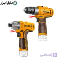 ست دریل شارژی و ایمپکت اینکو مدل COSLI240586