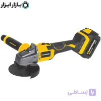 مینی فرز 115 میلیمتر شارژی 20 ولت براشلس -تک باتری کنزاکس مدل 8815