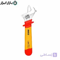 آچار فرانسه 8 اینچ فشار قوی عایق برق اینکو مدل HIADW081