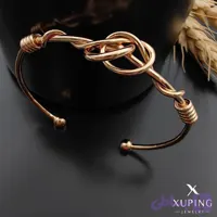 دستبند النگویی طرح گره عشق ژوپینگ