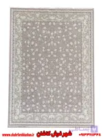 طرح روژان یاسی فرش 1500 شانه افشان طلایی