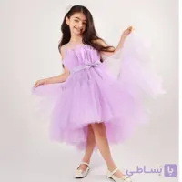 پیراهن پرنسسی کاترینا سایز ۳ تا ۱۲ سال